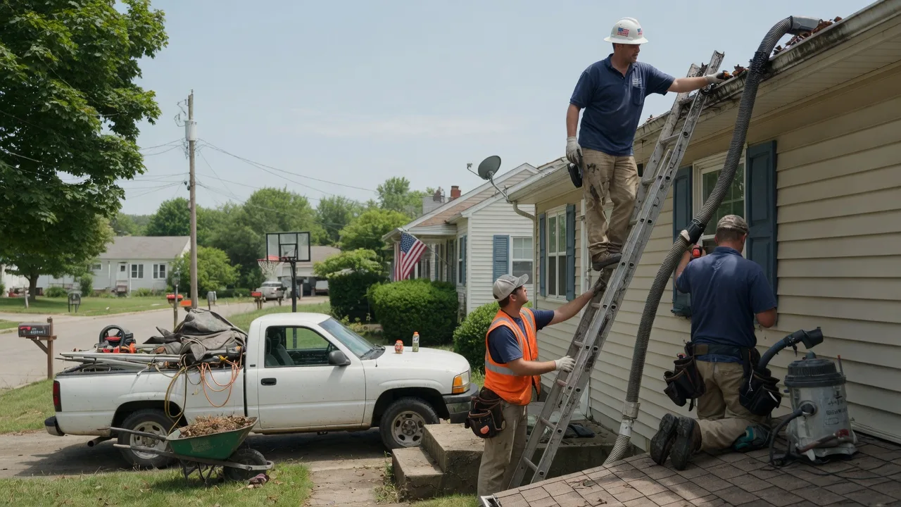 Gutter Installation in Frazeysburg, OH near me